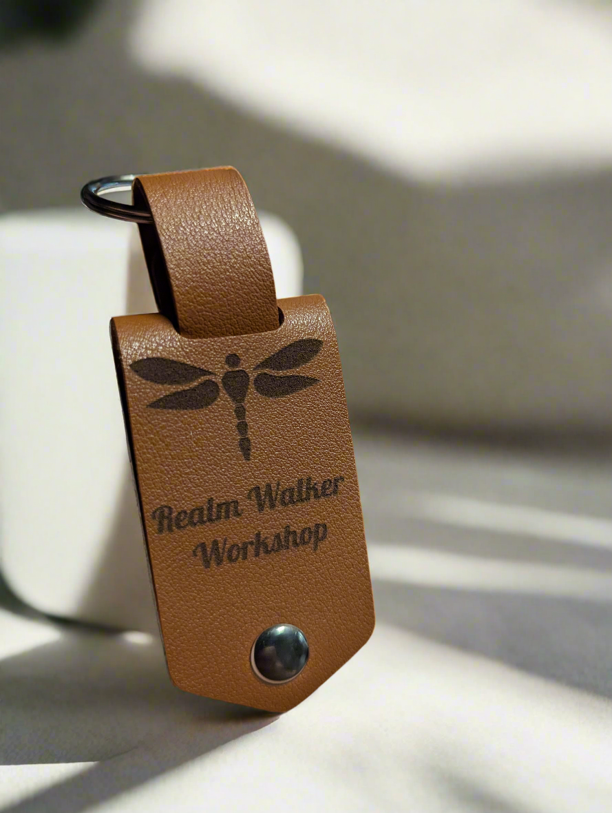 Leather Keychain