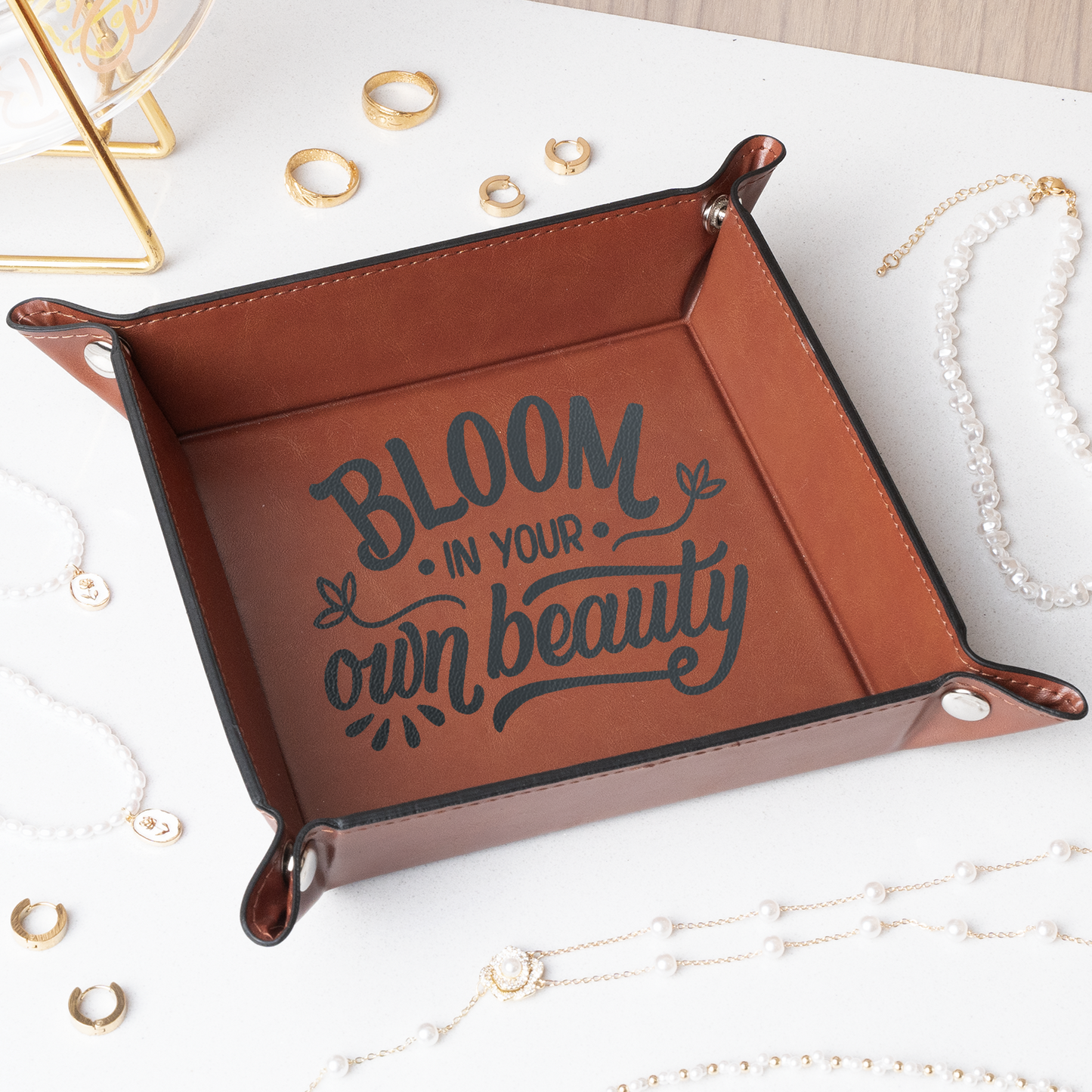 Leather Trays