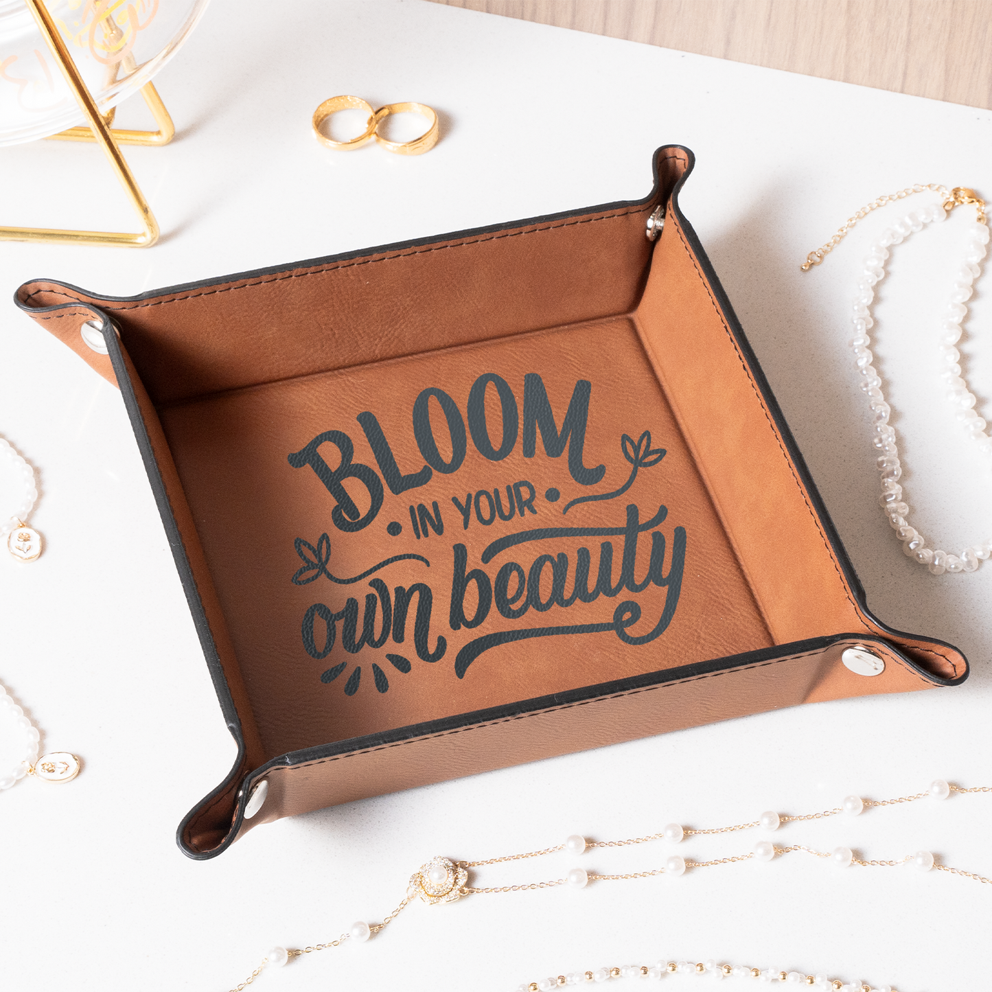 Leather Trays
