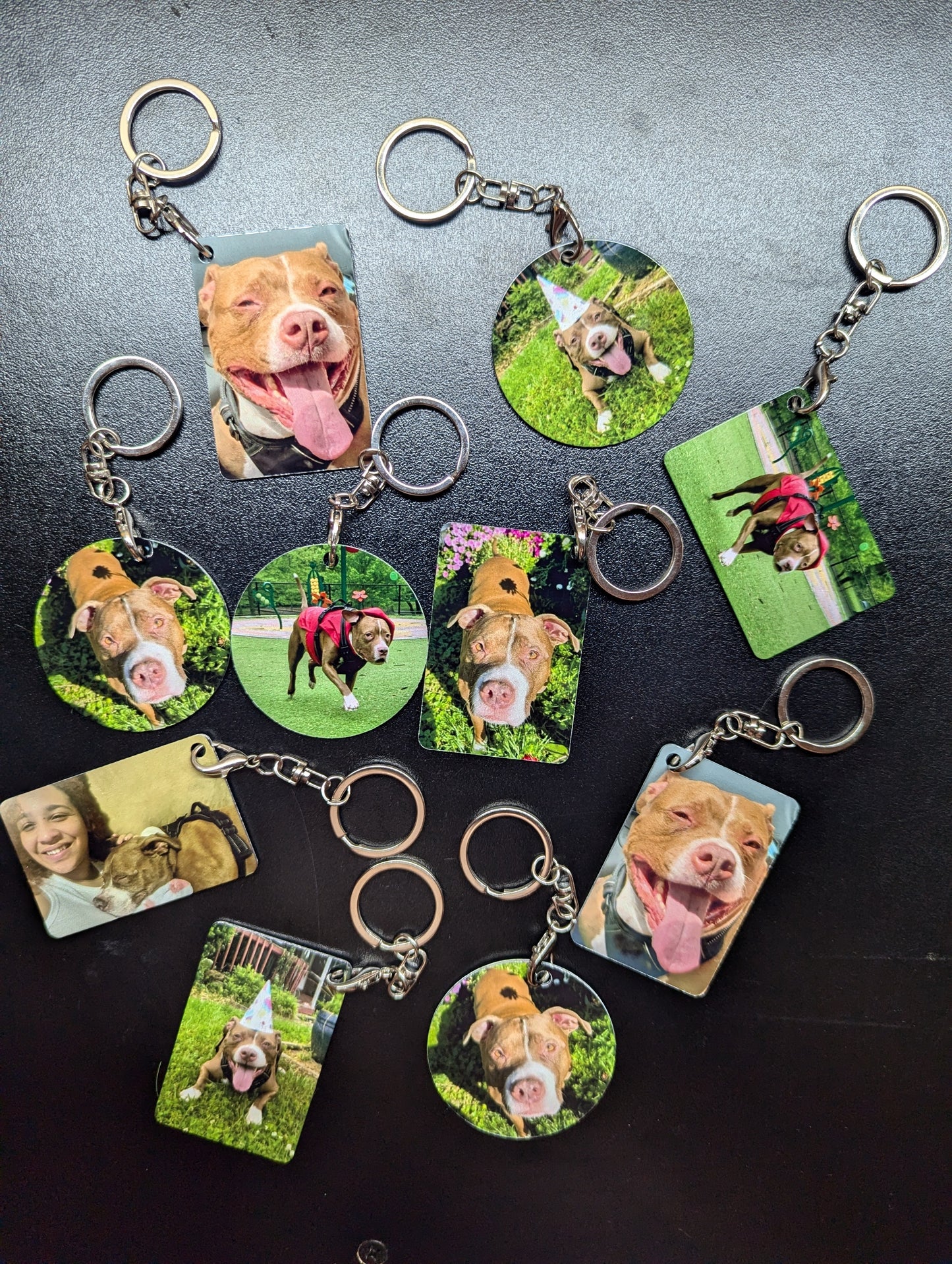 Double-sided Keychains