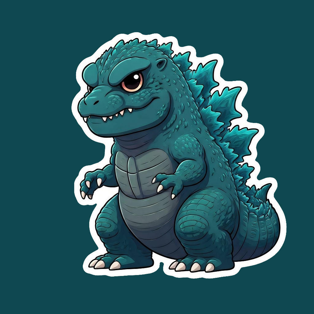 Godzilla Sticker #1