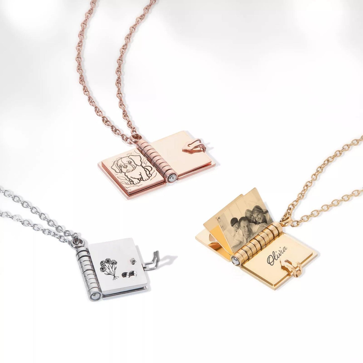 Locket necklace