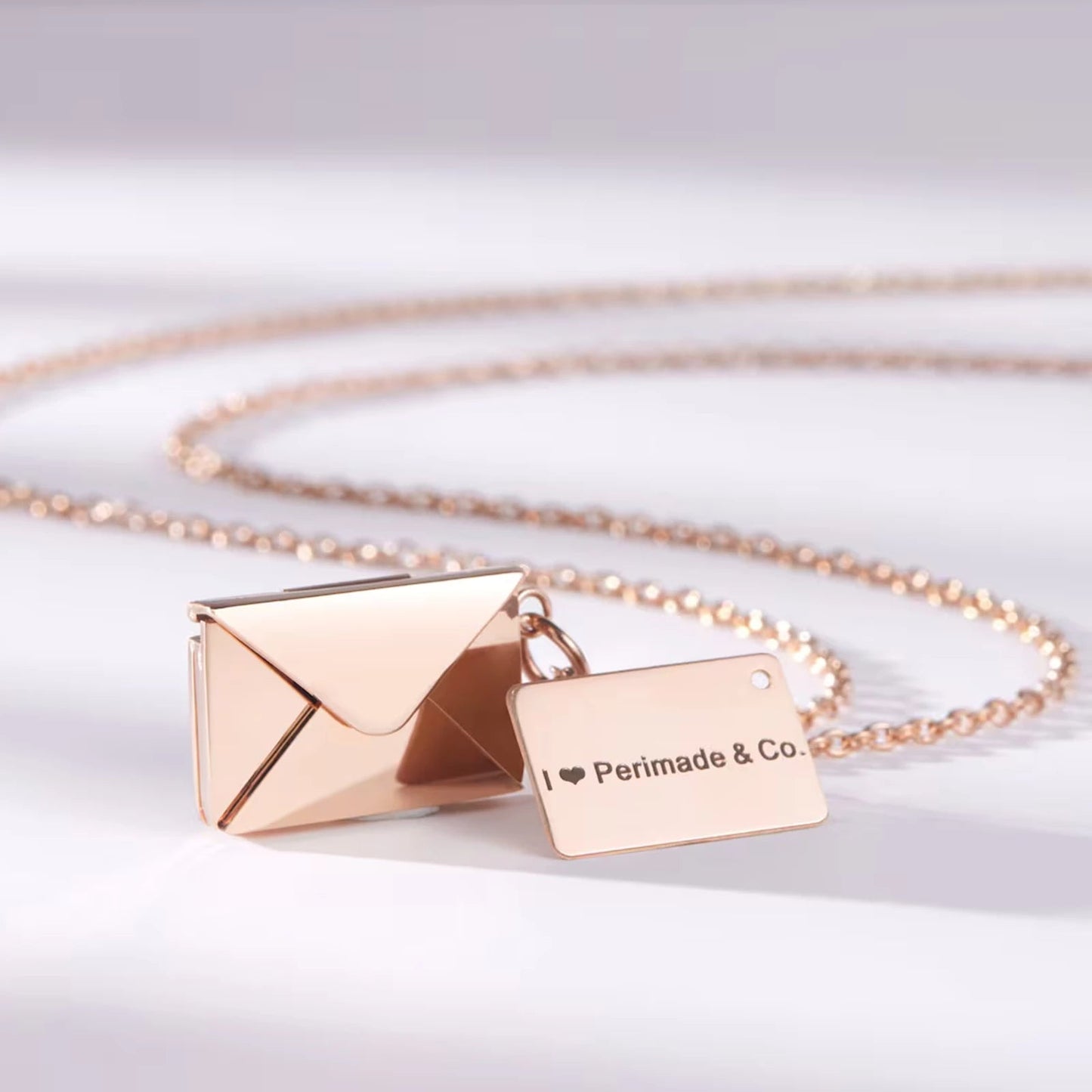 Envelope necklace